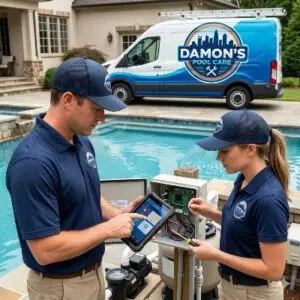 Pool automation installation in Charlotte, NC by Damon's Pool Care