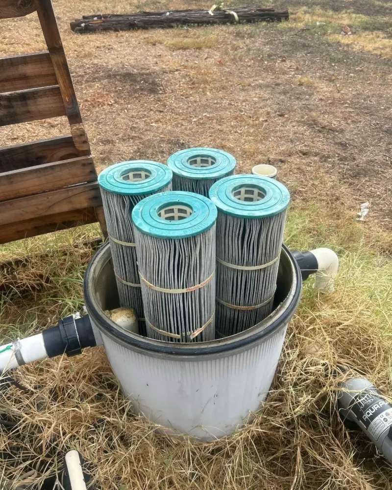 Professional pool filter Sand Changes and maintenance in Charlotte NC by Damon's Pool Care